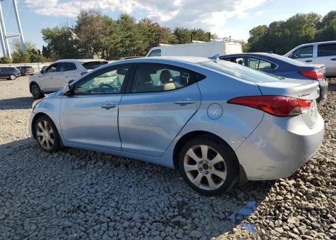 2013 Hyundai Elantra Gls from USA, damaged, VIN KMHDH4AE2DU508234